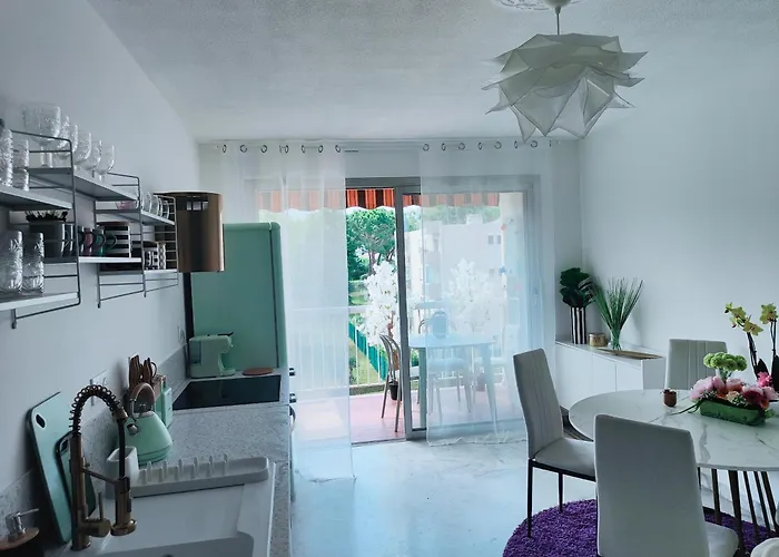 Beau T3 Au Calme Pres Gare, Et Centre Apartment Antibes