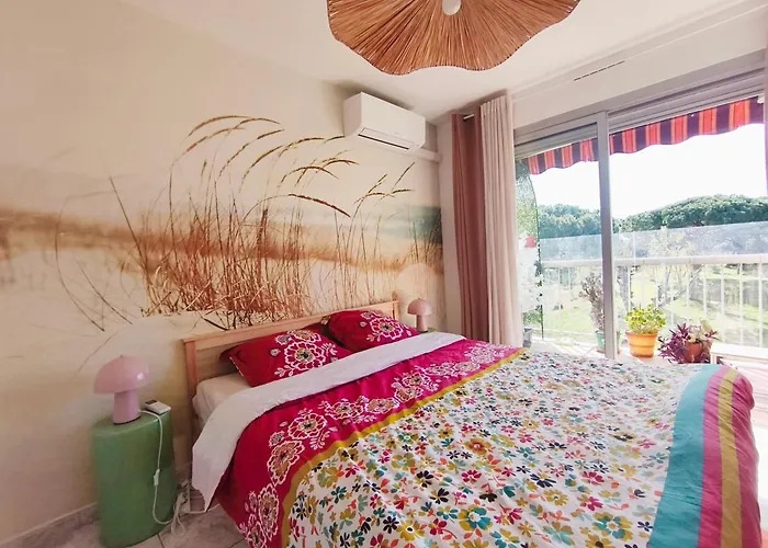 Beau T3 Au Calme Pres Gare, Et Centre 公寓 昂蒂布